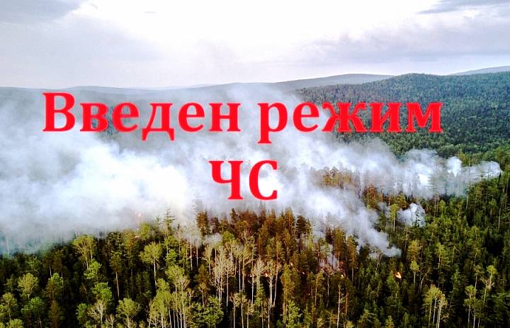 О введении режима чрезвычайной ситуации в лесах Красноярского края. О введении режима чрезвычайной ситуации в лесах Красноярского края.